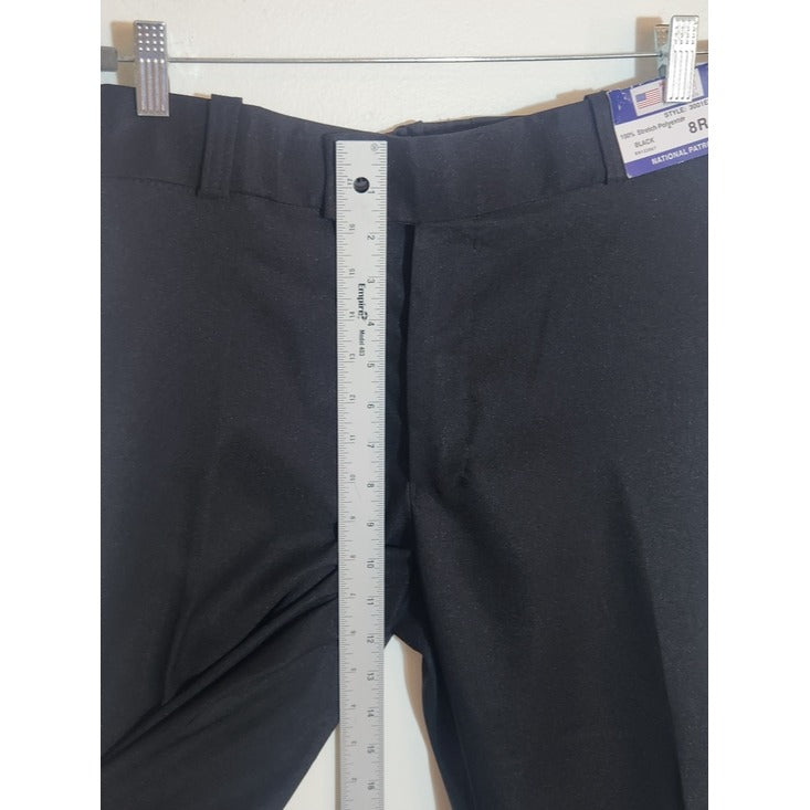 National Patrol Black Work Utility Pants Size 8 NWT