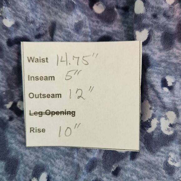 Lucky Brand Leopard Print Lounge Shorts Size Small Animal Print Knit Shorts