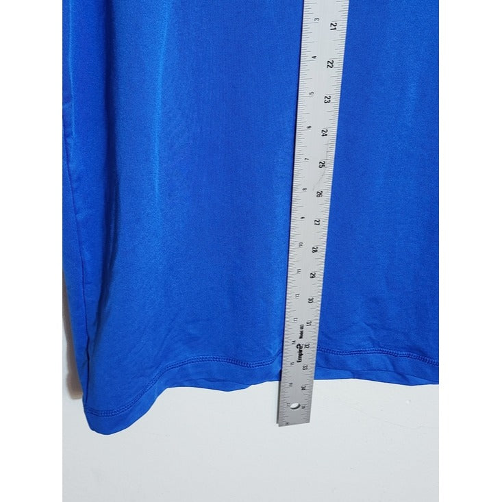 Hurley Mens Blue Performance Long Sleeve Tee Size XXL
