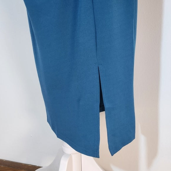 Grace Karin Blue Sheath Dress Size Small NWT Wedding Guest Dress