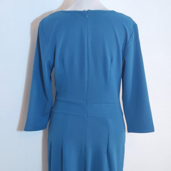 Grace Karin Blue Sheath Dress Size Small NWT Wedding Guest Dress