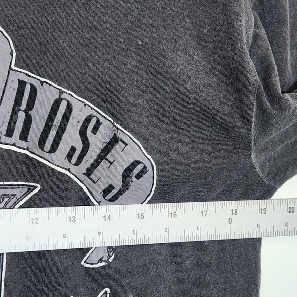 Guns N’ Roses Mineral Washed Gray “Appetite for Destruction” Tee Size Large
