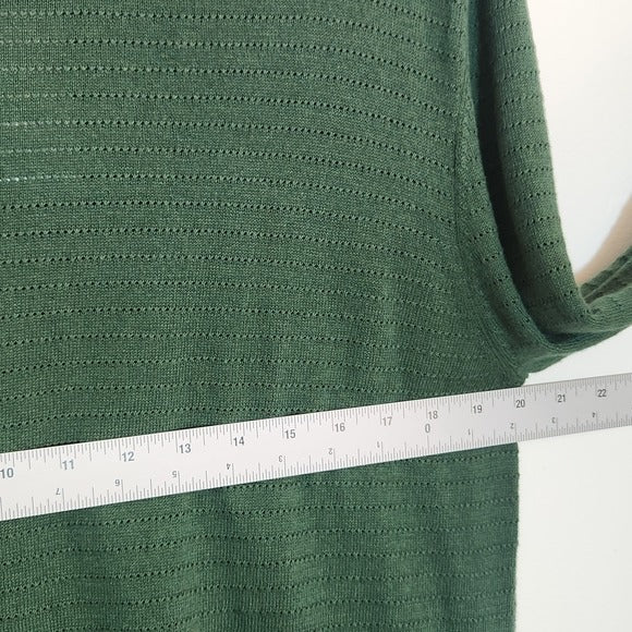 Hawker Rye Green Knit Sweater Size Large NWT
