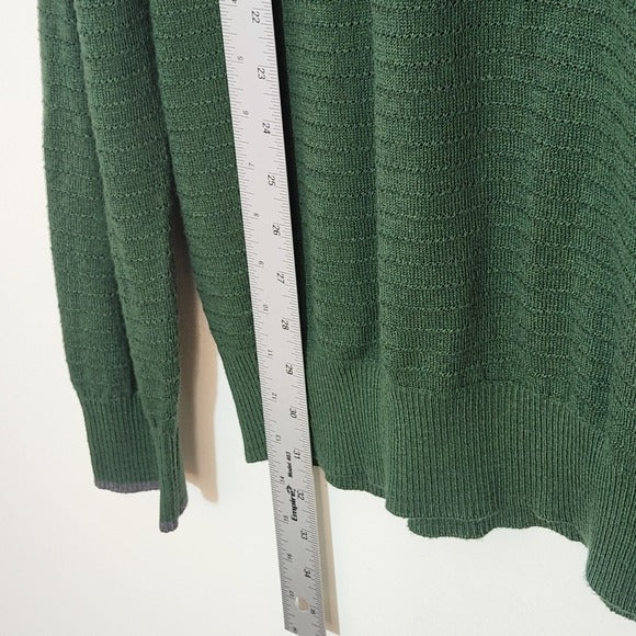 Hawker Rye Green Knit Sweater Size Large NWT