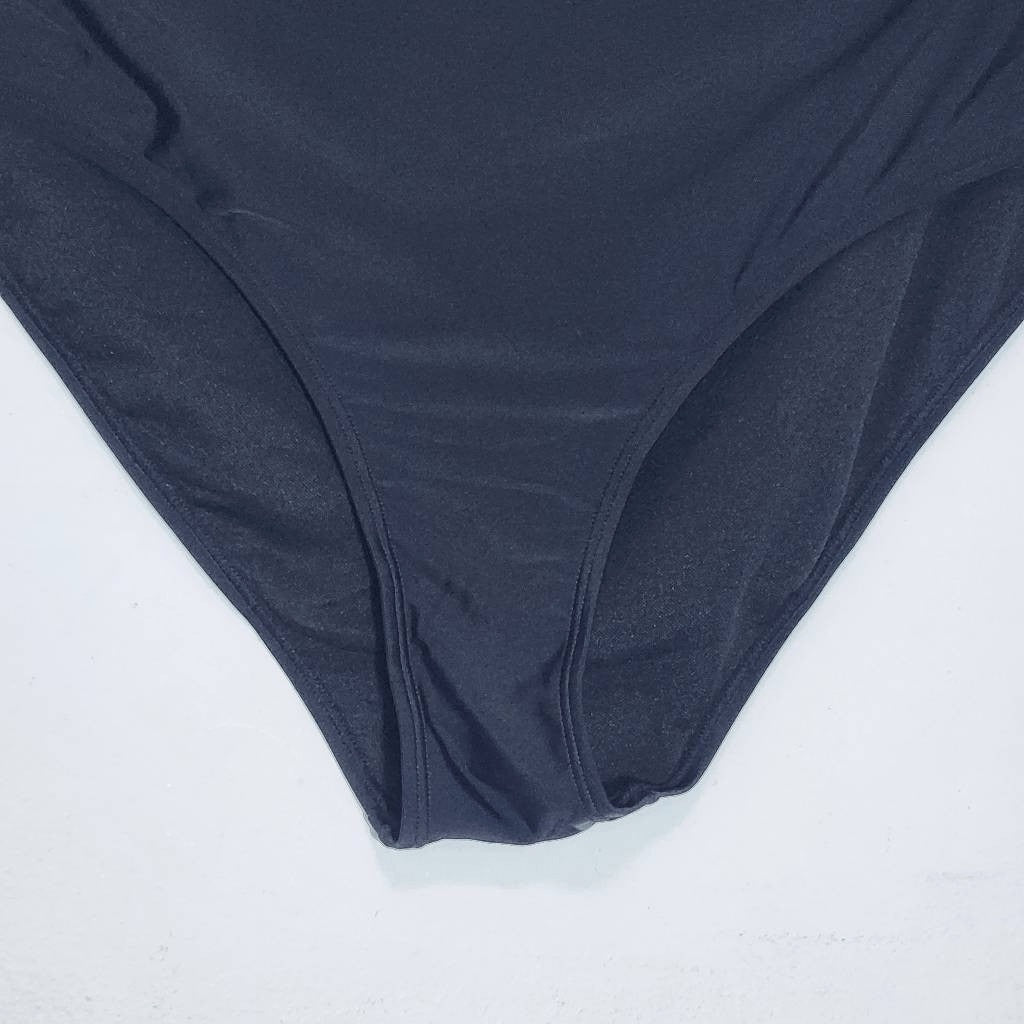AI'MAGE Black Swim Dress with Matching Bottoms NWOT Size XXL