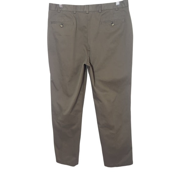 Jos. A. Bank Brown Chino Pants Size 38 x 30 Tailored Fit