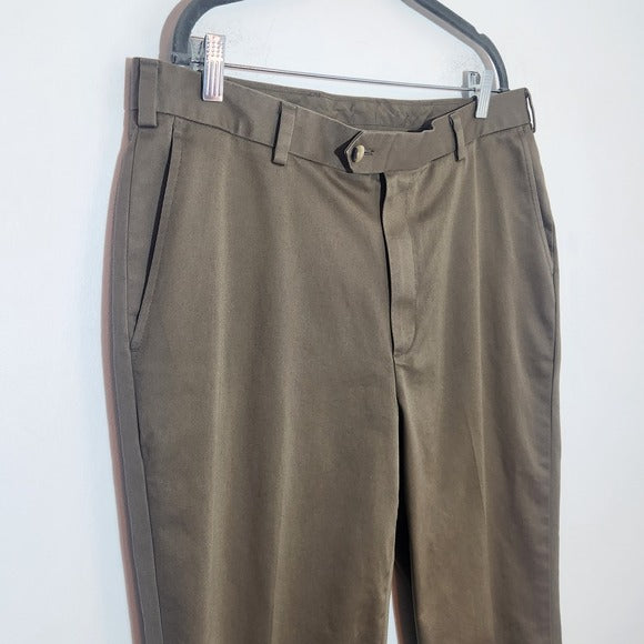 Jos. A. Bank Brown Chino Pants Size 38 x 30 Tailored Fit