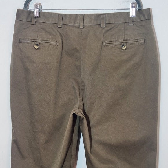 Jos. A. Bank Brown Chino Pants Size 38 x 30 Tailored Fit