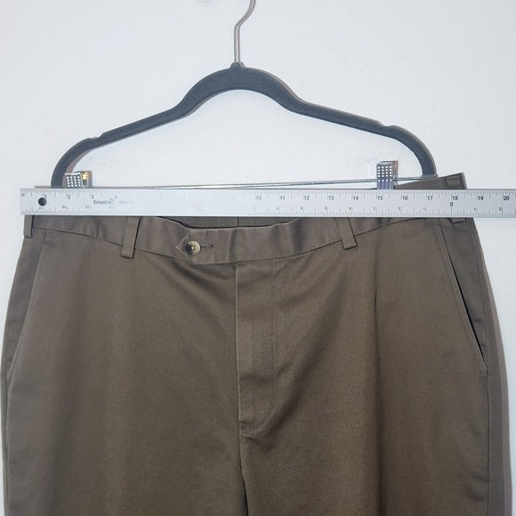 Jos. A. Bank Brown Chino Pants Size 38 x 30 Tailored Fit