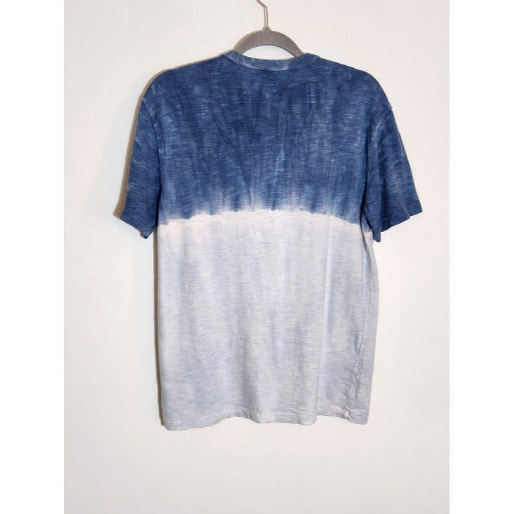 American Eagle Blue Ombre Super Soft Short Sleeve Tee Size Small