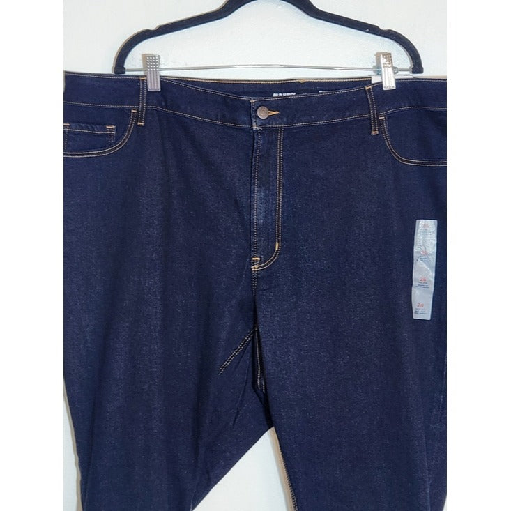 Old Navy Dark Wash Rockstar Super Skinny Jeans Size 26 NWT