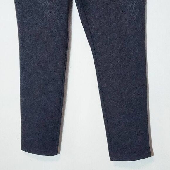 Andrew Marc Charcoal Gray Fitted Pants Size 14 Gray Black Dress Pants, New