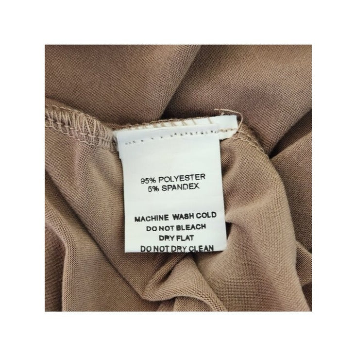 Izuria Womens Brown Duster Open Front Long Cardigan Size Medium