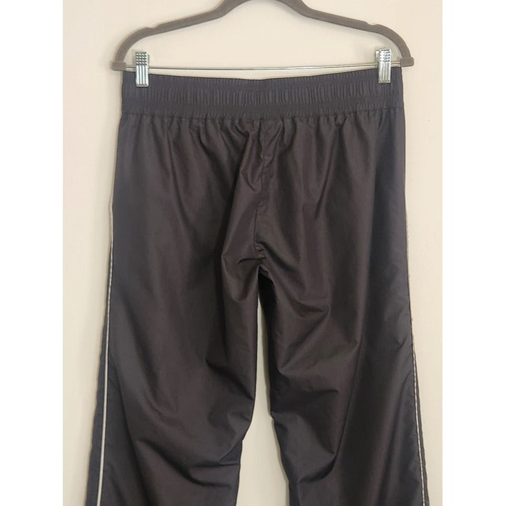 Reebok Womens Dark Gray Pull-On Track Pants Size Medium