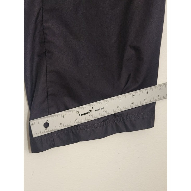 Reebok Womens Dark Gray Pull-On Track Pants Size Medium
