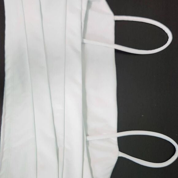 Olivaceous White Cropped Tank Top Size Medium White Crop Top New