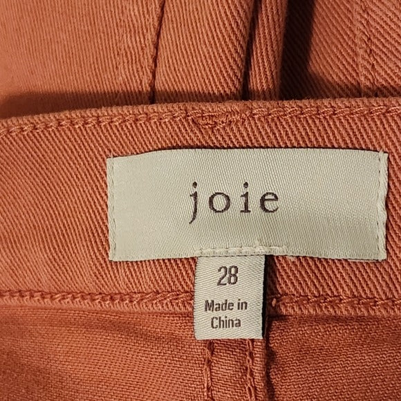 Joie Pink Cropped Jeans Size 28 NWT Pink Ankle Jeans