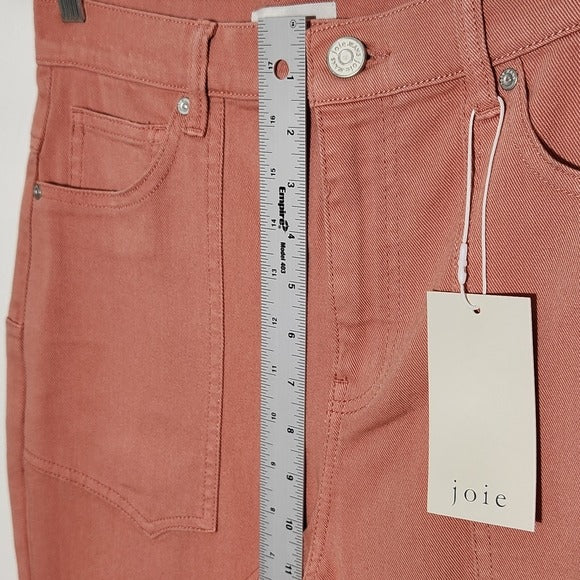 Joie Pink Cropped Jeans Size 28 NWT Pink Ankle Jeans