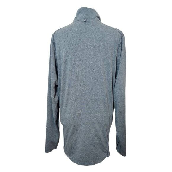 Nike Gray Quarter-Zip Pullover Size Small Nike Women's Gray Running Pullover