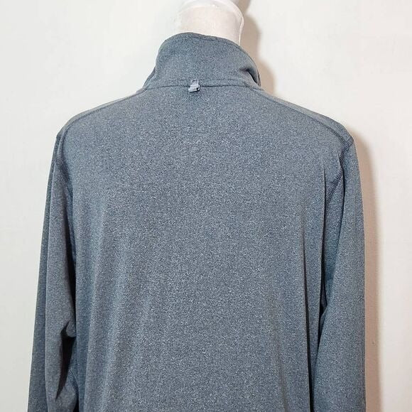Nike Gray Quarter-Zip Pullover Size Small Nike Women's Gray Running Pullover
