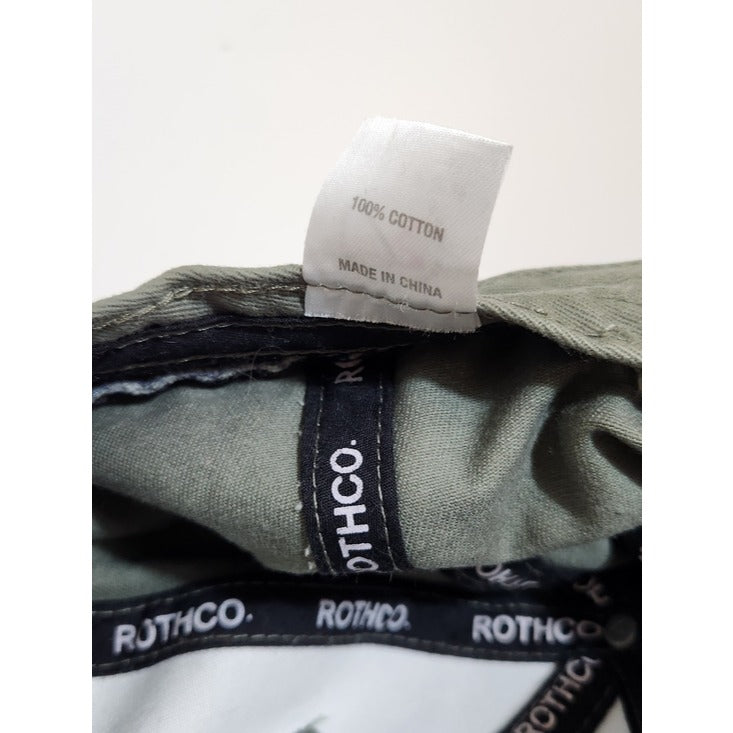 Rothco 11th Airborne Distressed Army Green Baseball Hat One Size