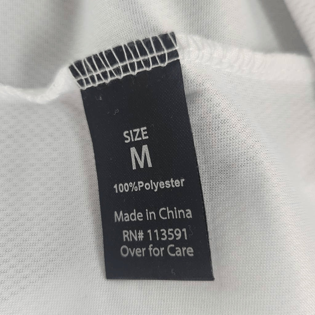 Jackson Hole White Lightweight Base Layer Tee Size Medium NWOT Performance Tee