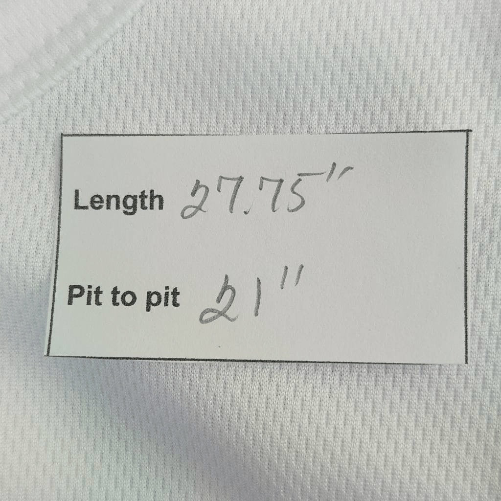 Jackson Hole White Lightweight Base Layer Tee Size Medium NWOT Performance Tee