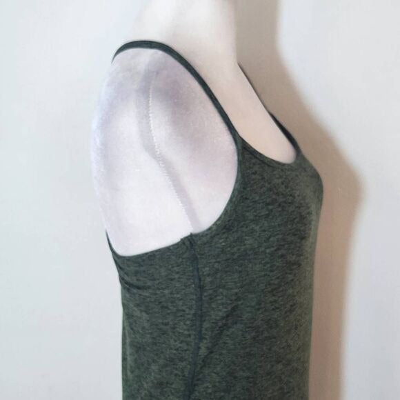Interval Green Activewear Tank Top Size Large Green Athletic Top