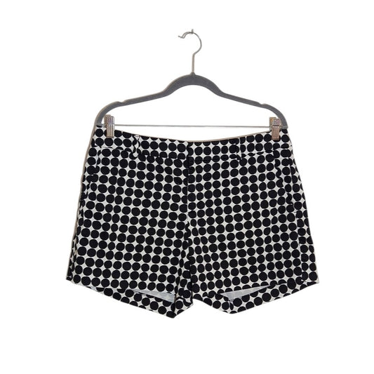 Banana Republic Marimekko Black Polka Dot Shorts Size 10