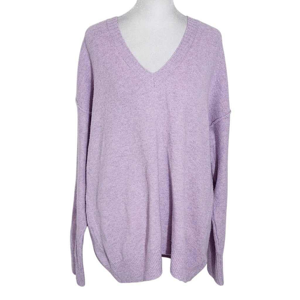 Sonoma Purple V-Neck Sweater NWOT Size XL Sonoma Light Purple Sweater