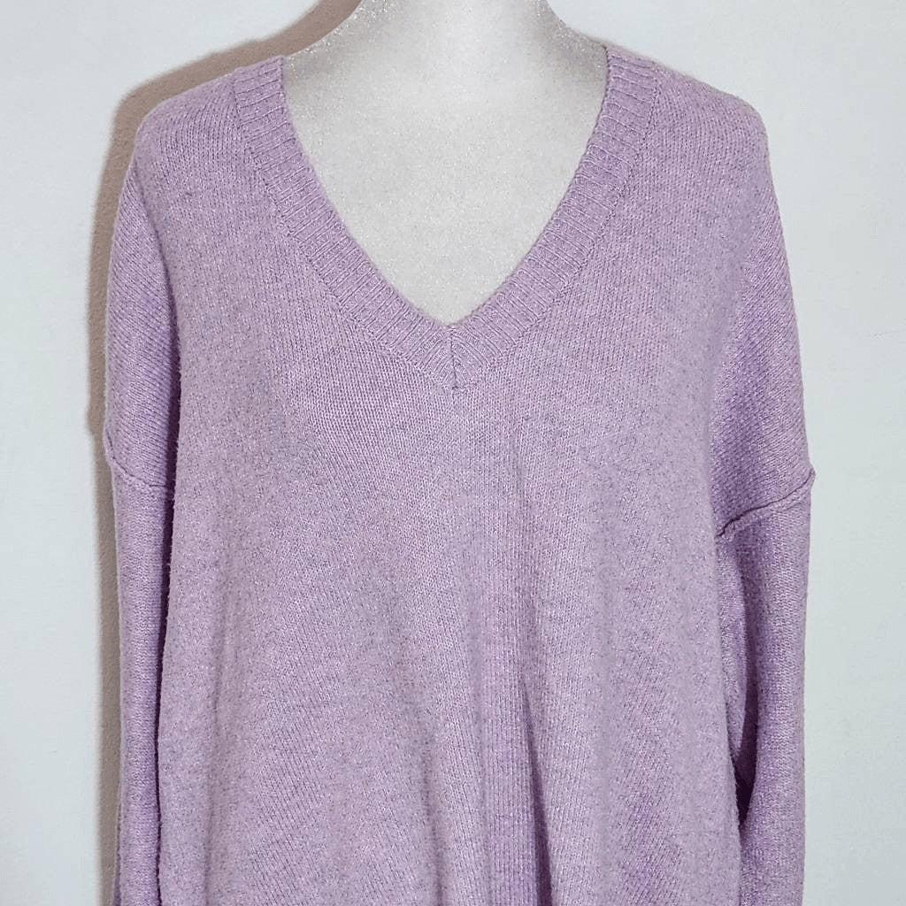 Sonoma Purple V-Neck Sweater NWOT Size XL Sonoma Light Purple Sweater