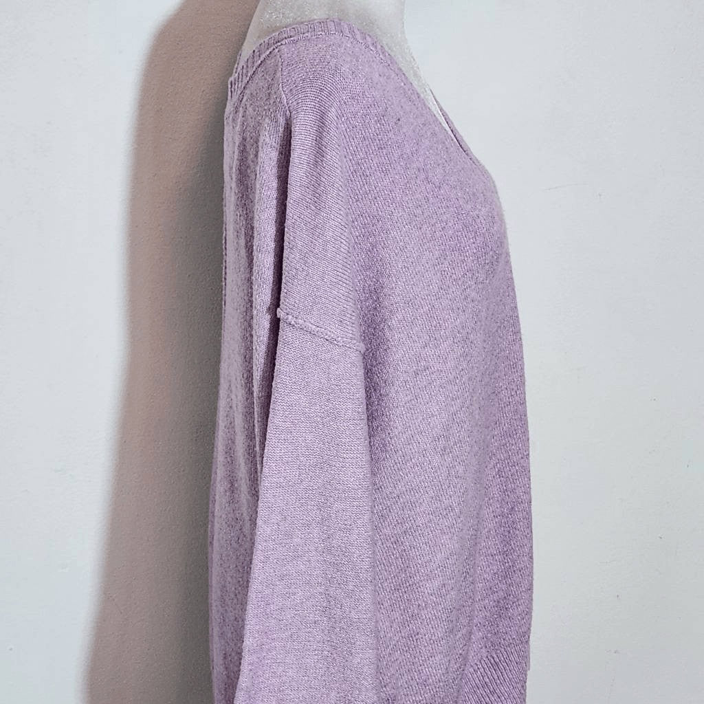 Sonoma Purple V-Neck Sweater NWOT Size XL Sonoma Light Purple Sweater