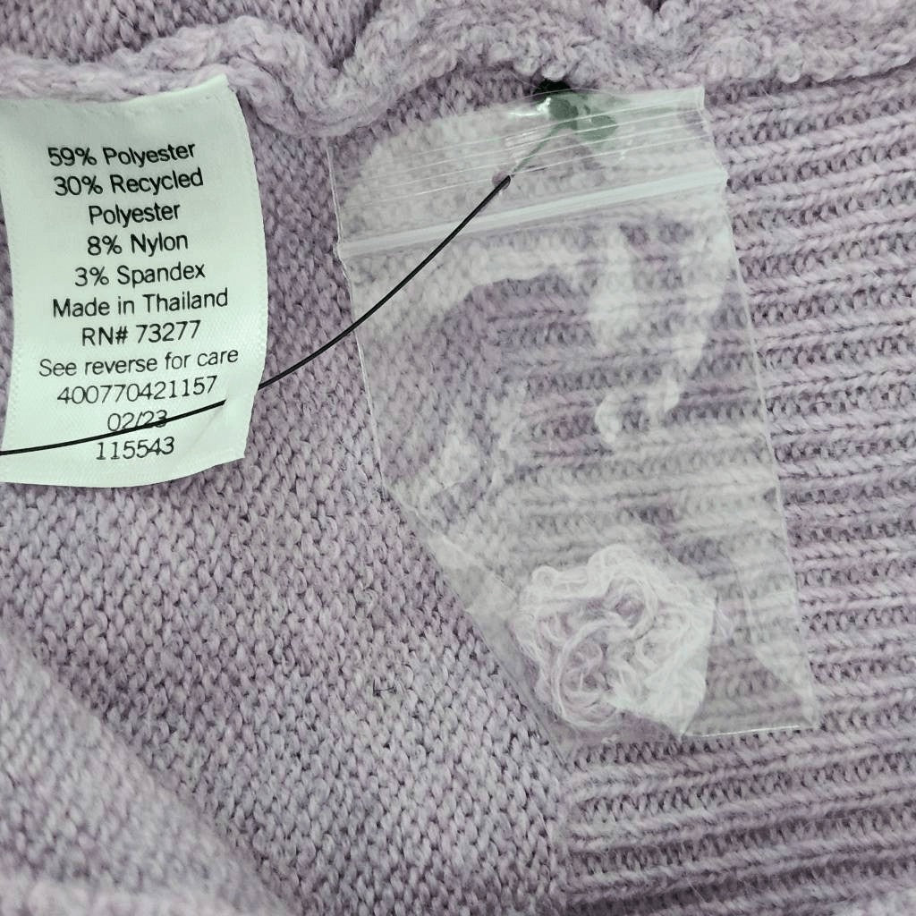 Sonoma Purple V-Neck Sweater NWOT Size XL Sonoma Light Purple Sweater
