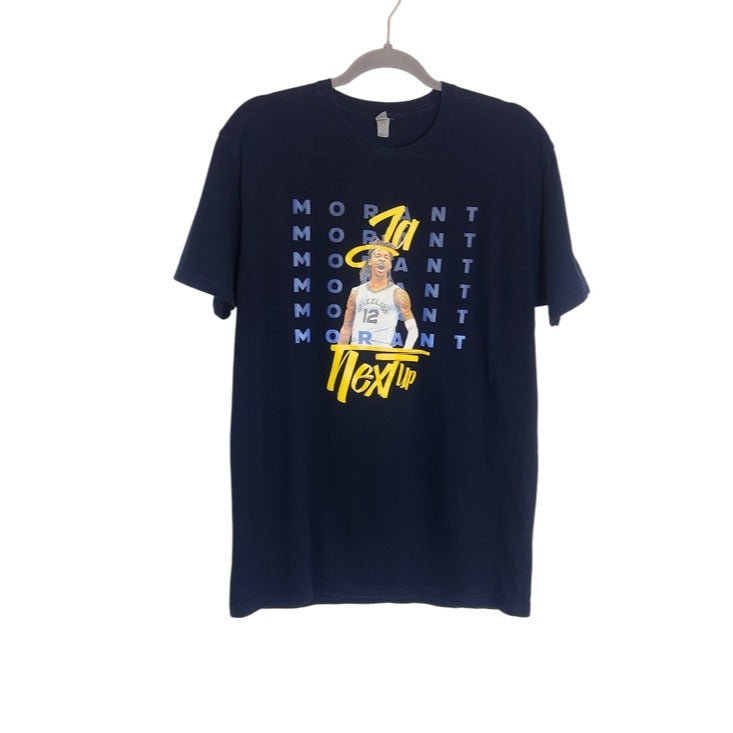 Next Level Memphis Grizzlies Ja Morant Navy T-Shirt Size Large