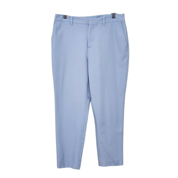 UNIQLO Womens Light Blue Cropped Chino Pants Size 4