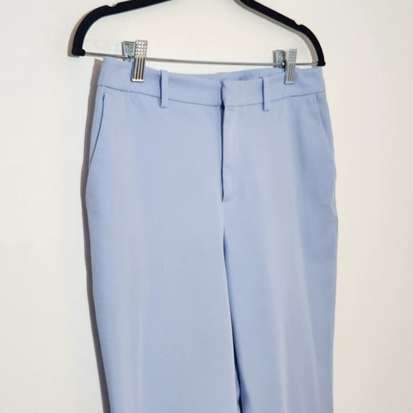 UNIQLO Womens Light Blue Cropped Chino Pants Size 4