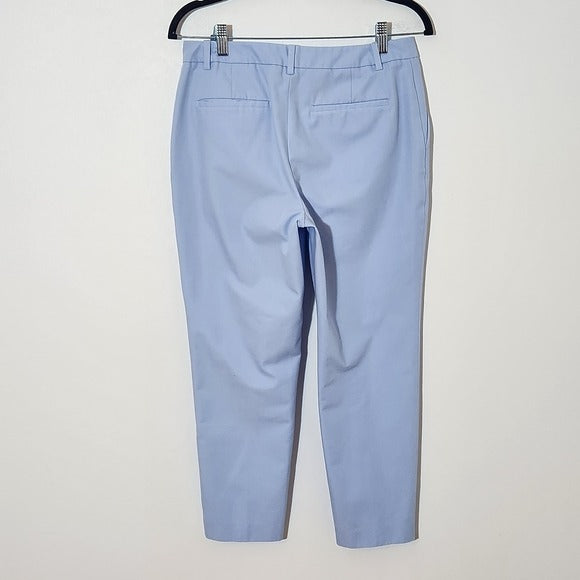 UNIQLO Womens Light Blue Cropped Chino Pants Size 4
