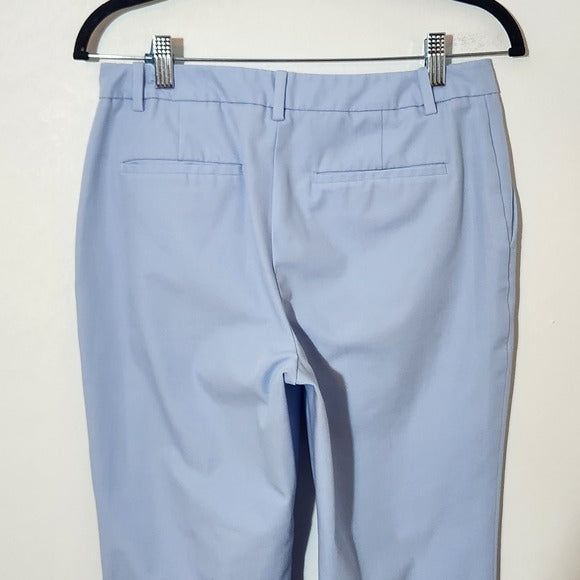 UNIQLO Womens Light Blue Cropped Chino Pants Size 4