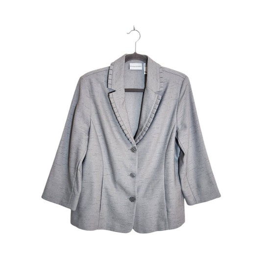 Alfred Dunner Gray Blazer Size 12