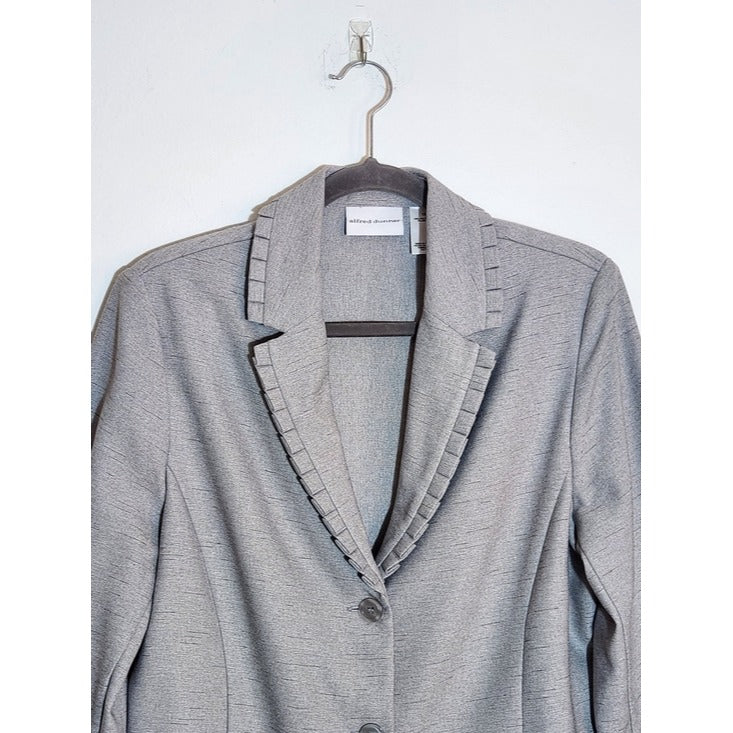 Alfred Dunner Gray Blazer Size 12
