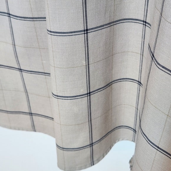 St. John’s Bay Mens Long Sleeve Plaid Shirt Size 3XL Tall