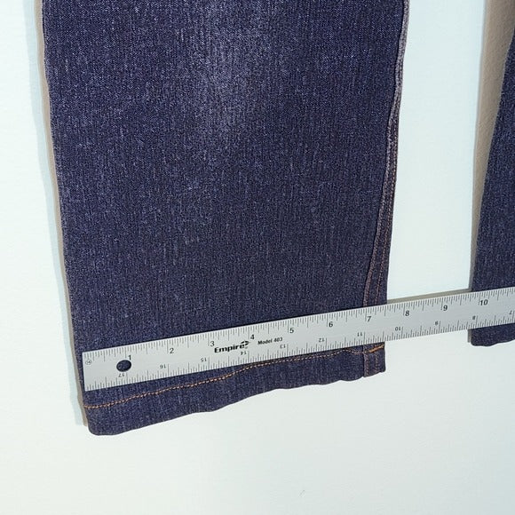 Pearl by Lela Rose Dark Wash Stretch Denim Ankle Jeans Size 0