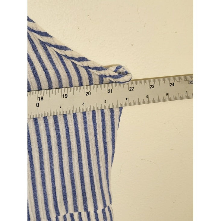 Universal Thread Blue and White Stripe Sleeveless Mini Dress Size XL