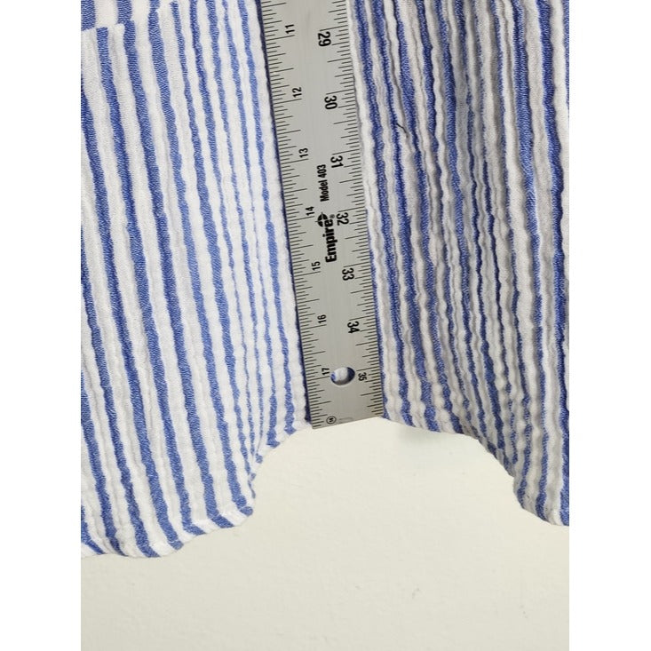 Universal Thread Blue and White Stripe Sleeveless Mini Dress Size XL