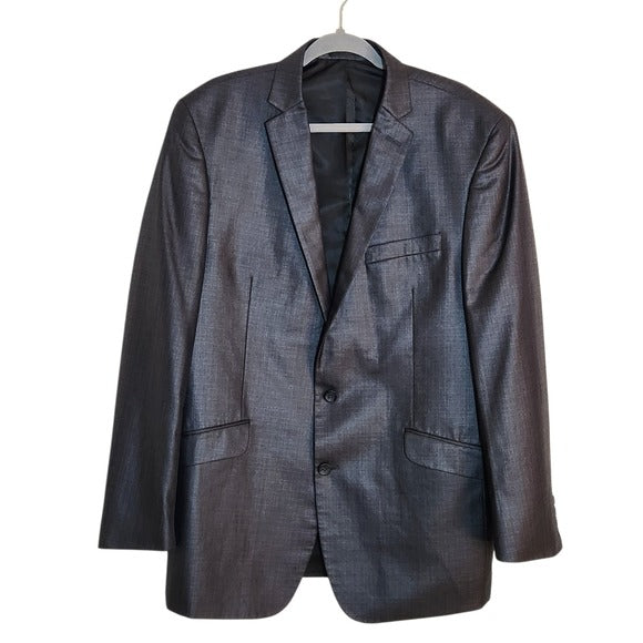 Kenneth Cole Reaction Gray Blazer Size 44L