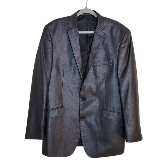Kenneth Cole Reaction Gray Blazer Size 44L