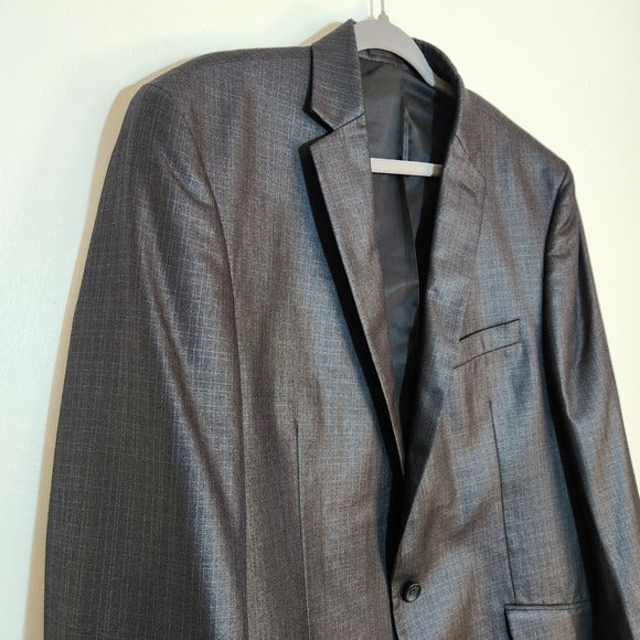 Kenneth Cole Reaction Gray Blazer Size 44L