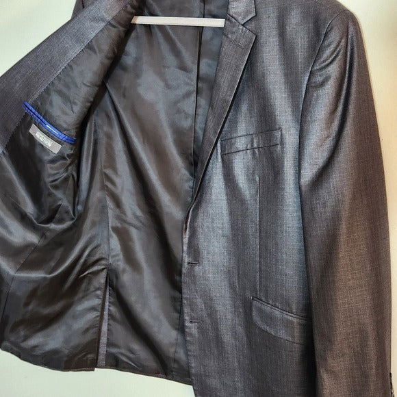 Kenneth Cole Reaction Gray Blazer Size 44L