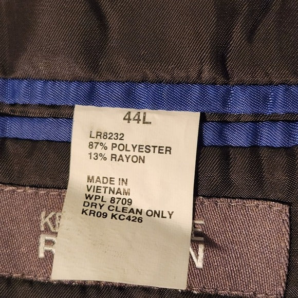 Kenneth Cole Reaction Gray Blazer Size 44L