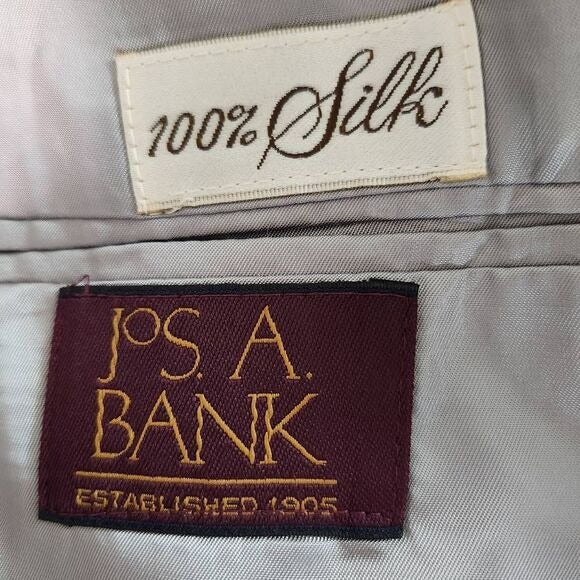 Jos. A. Bank Green Silk Tweed Sport Coat 40S wedding guest jacket Green Blazer